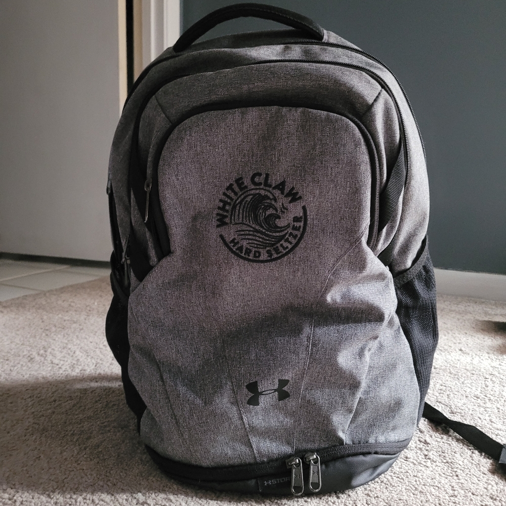 White Claw Under Armour 5 compartment backpack
